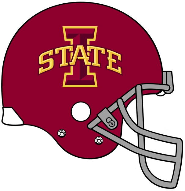 Iowa State Cyclones 2008-Pres Helmet Logo t shirts iron on transfers